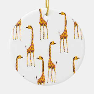 Giraffen Puzzle Keramik Ornament