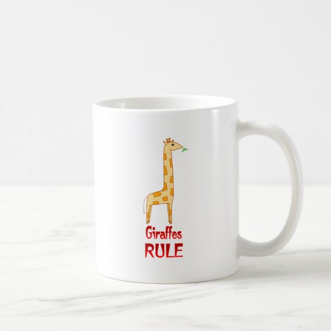 Giraffen-Regel Kaffeetasse (Rechts)
