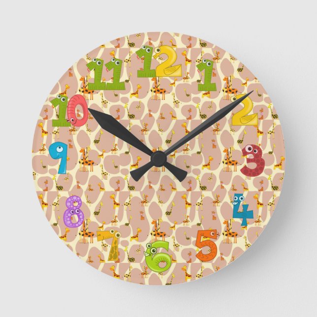 Giraffen rund um die Uhr (Vorderseite)