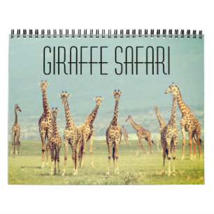 Giraffen-Safari 2026 Kalender