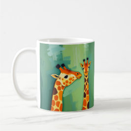 Giraffen-Safari-Kaffeetasse Kaffeetasse