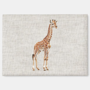 Giraffen-Safari-Tier Magnet