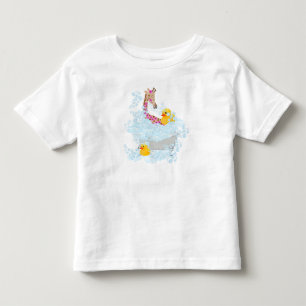 Giraffen, Schaumbad und Gummientbeinungen Kleinkind T-shirt
