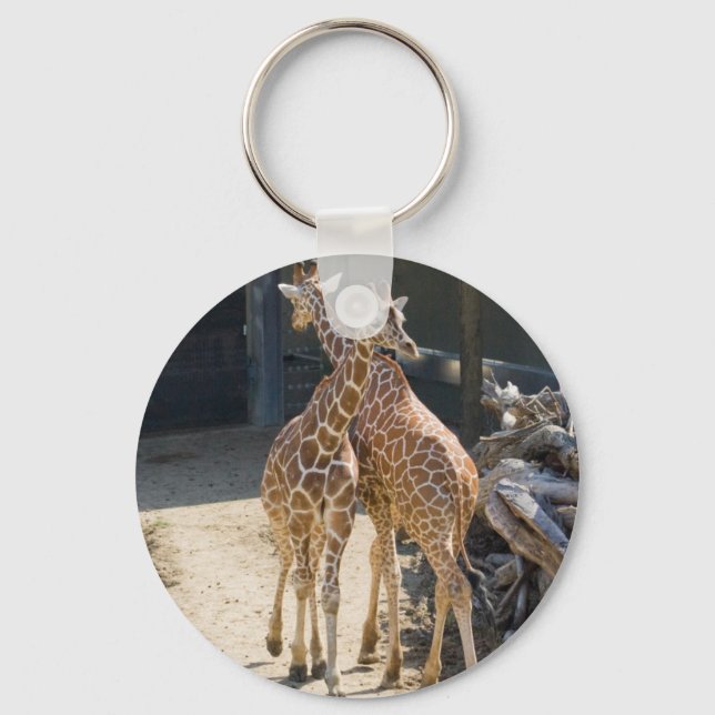 Giraffen Schlüsselanhänger (Vorderseite)