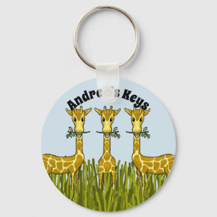 Giraffen-Schlüsselkette Schlüsselanhänger