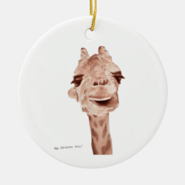 Giraffen-Schmuck Keramik Ornament