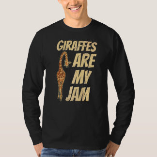 Giraffen sind mein Jam für einen Giraffenfan T-Shirt