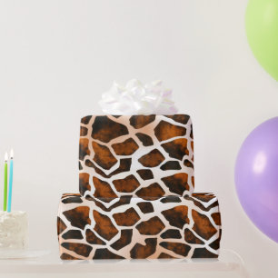 Giraffen-Skin-Muster-Geschenkpapier Geschenkpapier