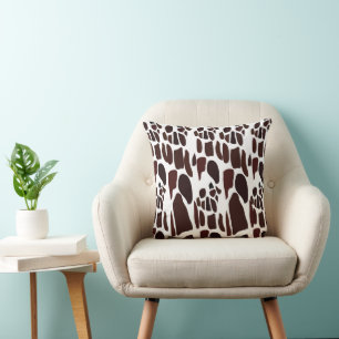 Giraffen-Skin-Muster Kissen