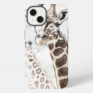 Giraffen-Skizze iPhone Hülle