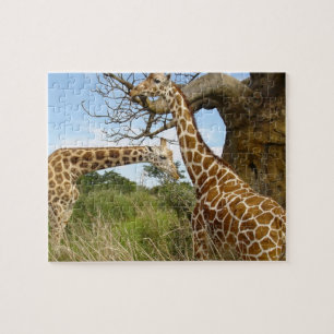 Giraffen-Spiel-Puzzlespiel Puzzle
