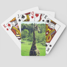 Giraffen-Spielkarten