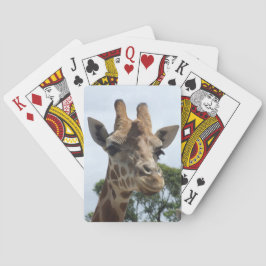 Giraffen-Spielkarten Spielkarten