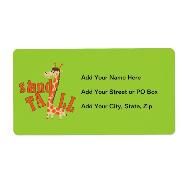 Giraffen-Stand hoch (Vorne)