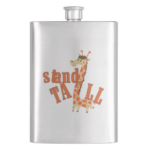 Giraffen-Stand hoch Flachmann