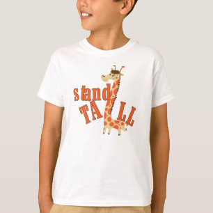 Giraffen-Stand hoch T-Shirt