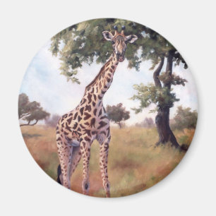 Giraffen-stehender hoher Magnet
