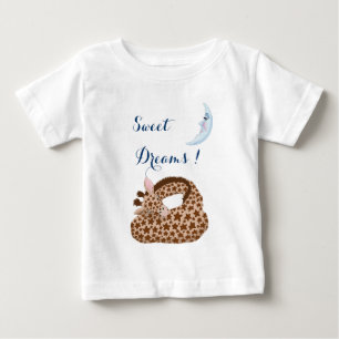 Giraffen-Träume Baby T-shirt
