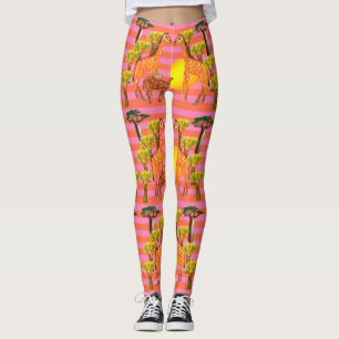 Giraffen und KamelLeggings Leggings