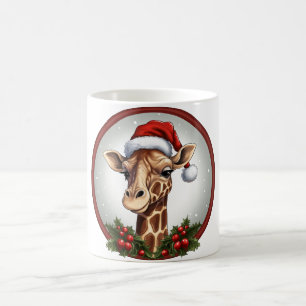 Giraffen Weihnachten Kaffeetasse