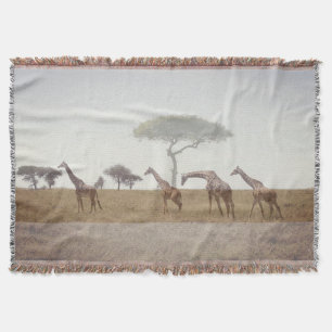 Giraffen-Wurfdecke Decke