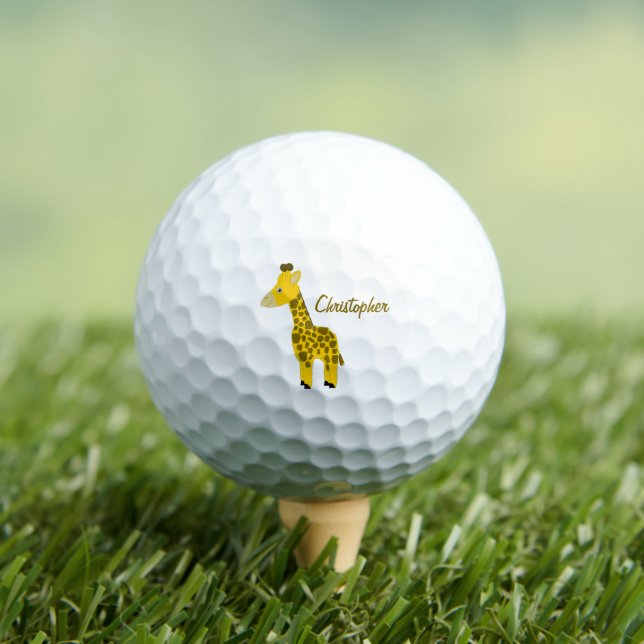 Giraffendesign Golfball (Insitu T-Shirt)