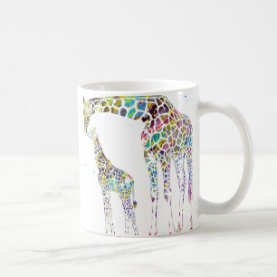 Giraffenfamilie Kaffeetasse