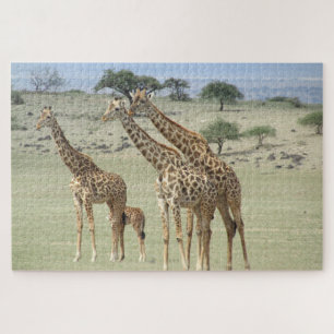 Giraffenfamilie Puzzle