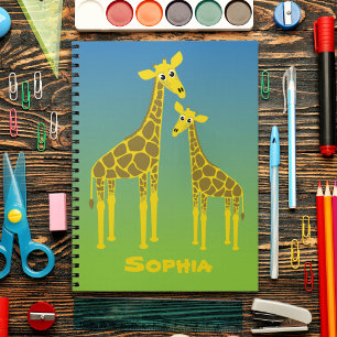 Giraffenheft Notizblock