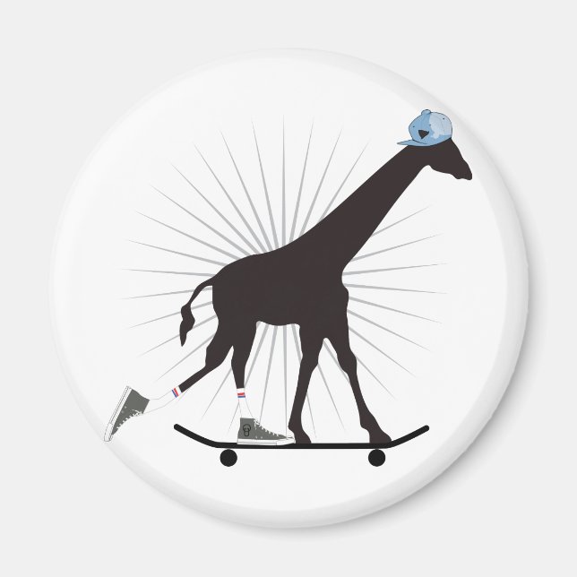 Giraffenkompetenz Magnet (Vorne)