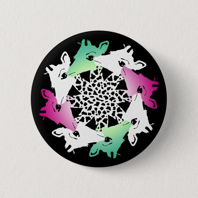 Giraffenkreis Button (Vorderseite)