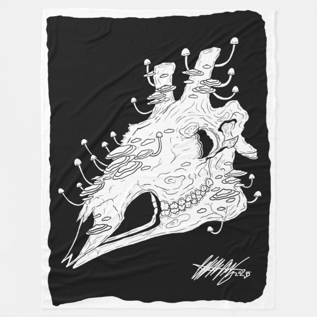 Giraffenmöwe Fleecedecke (Vorderseite)