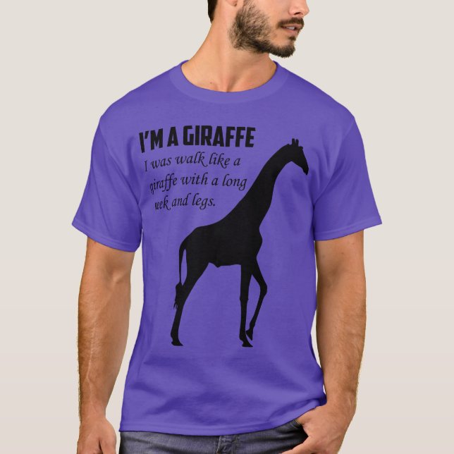 Giraffenmusik T-Shirt (Vorderseite)