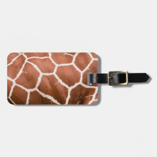 Giraffenmuster Gepäckanhänger