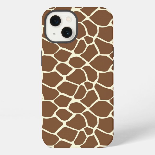 Giraffenmuster iPhone Hülle (Rückseite)