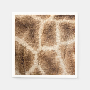 Giraffenmuster Serviette