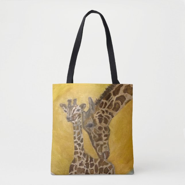 Giraffenmutter und -kind (Vorderseite)