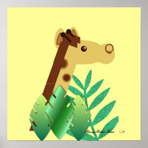 Giraffenposter Poster