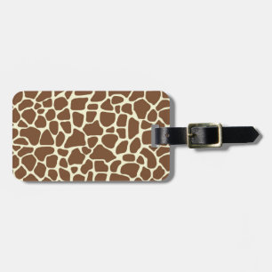 Giraffenprint Gepäckanhänger