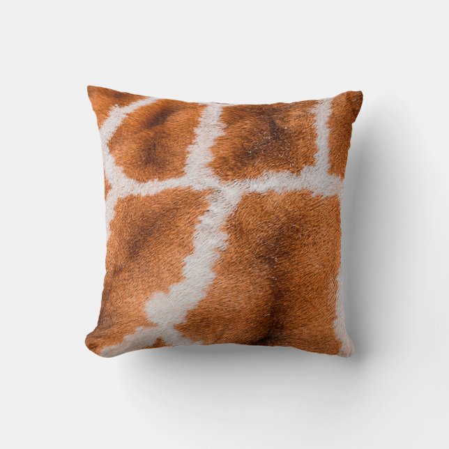 Giraffenprint Kissen (Vorderseite)
