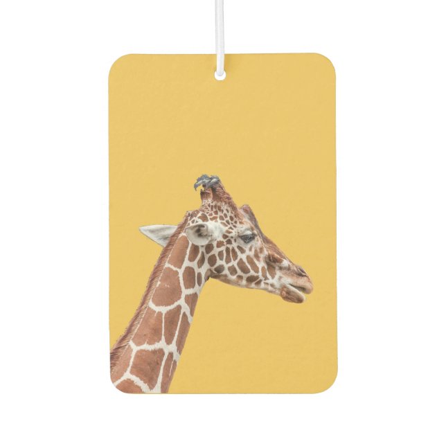Giraffenprofil Autolufterfrischer (Vorderseite)
