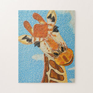 Giraffenpuzzlespiel Puzzle