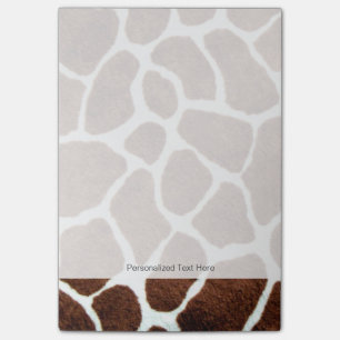 Giraffenstellen Post-it Klebezettel