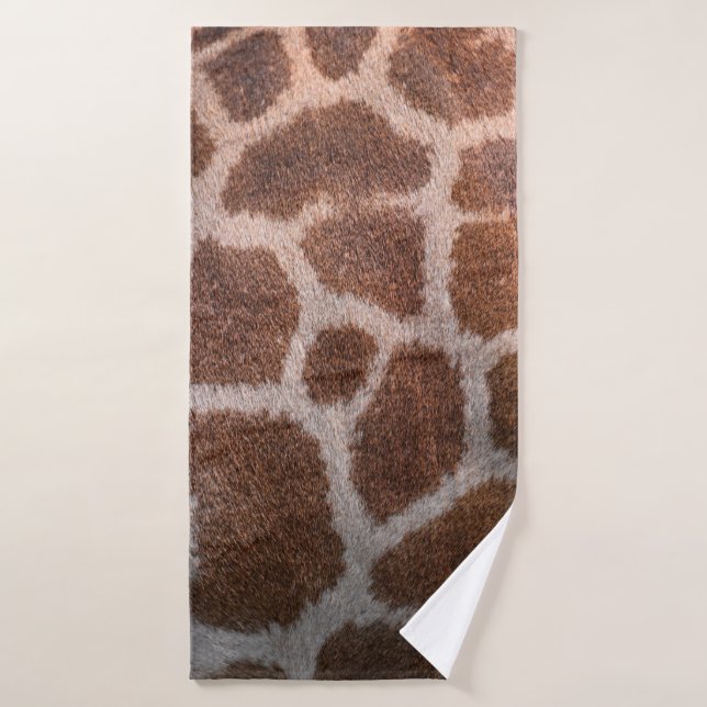 Giraffenstruktur Badehandtuch (Badehandtuch)