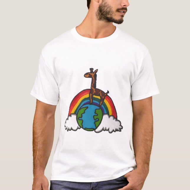 Giraffenwelt T-Shirt (Vorderseite)