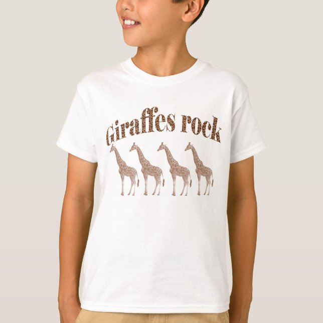Giraffes Rock T - Shirt (Vorderseite)