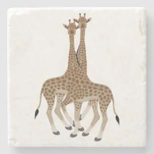 Giraffes Stone Untersetzer