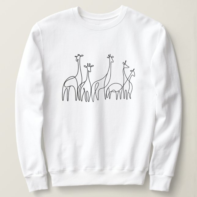 GIRAFFES SWEATSHIRT (Design vorne)