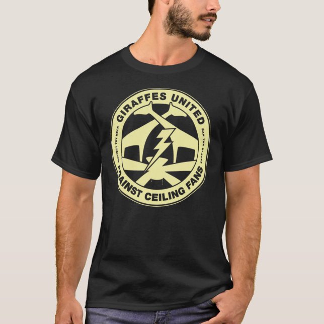 Giraffes united against ceiling fans Classic T-Shi T-Shirt (Vorderseite)
