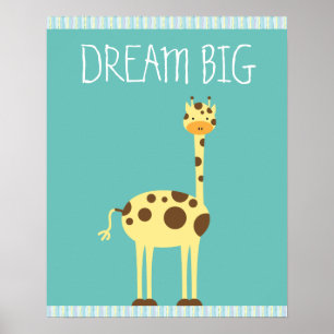 Giraffi Kids room Poster